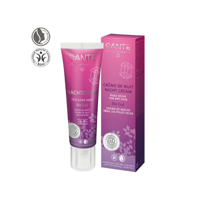 Cr eme de nuit bio Peaux s eches aux baies de Goji 30ml Cr eme de nuit bio Peaux s eches aux baies de Goji 30ml