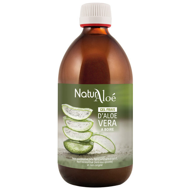 Gel buvable d'Aloe vera bio 500ml