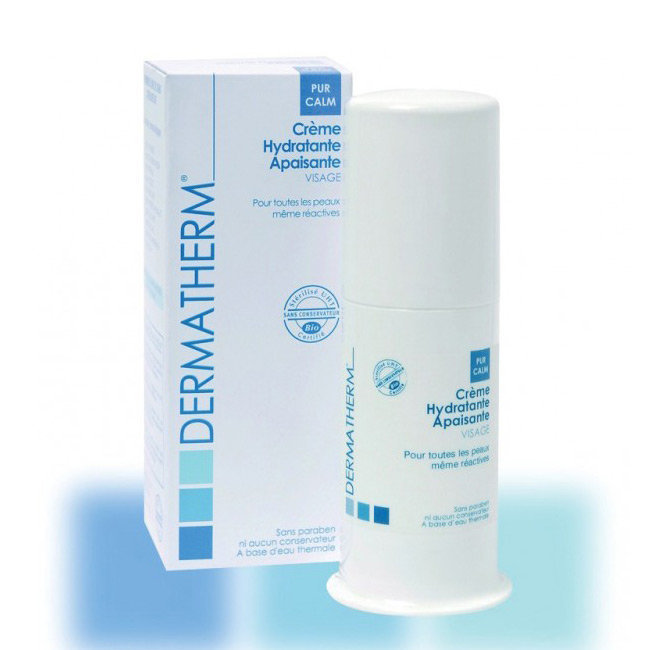 PurCalm Cr eme hydratante apaisante bio Visage 50ml