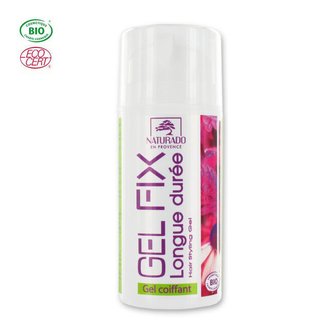 Gel Fix coiffant bio - Fixation longue dur  e 100ml