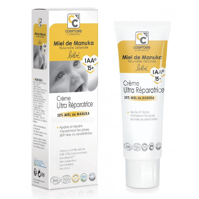 Cr eme ultra r  paratrice B  b   au miel de Manuka 40ml