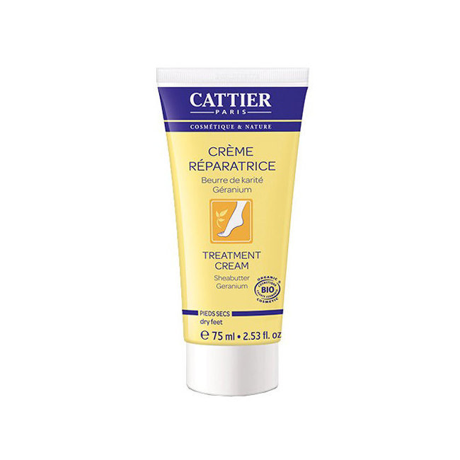 Cr eme r  paratrice pieds secs bio au beurre de karit   75ml