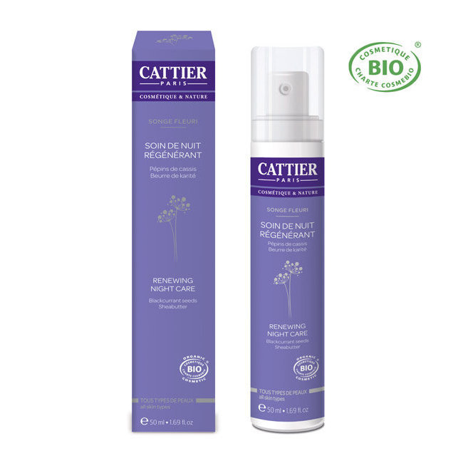 Cr eme de nuit r g n rante bio tous types de peaux - Songe fleuri 50ml Cr eme de nuit r g n rante bio tous types de peaux - Songe fleuri 50ml