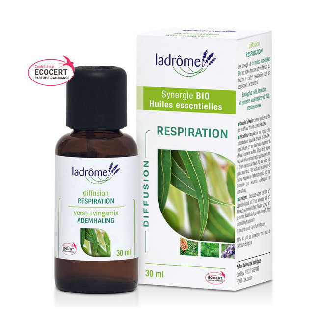 Respiration - M lange huiles essentielles pour diffuseur bio 30ml Respiration - M lange huiles essentielles pour diffuseur bio 30ml