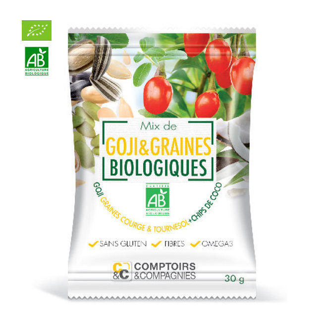 Mix Superfruits Goji et graines bio 30g
