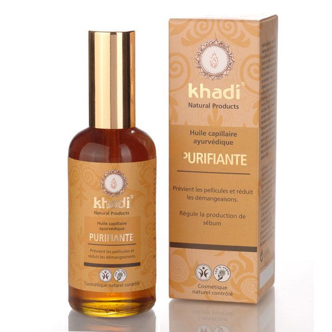 Huile capillaire Purifiante ayurv  dique - Anti pelliculaire 100ml