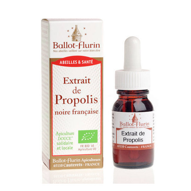 Extrait de Propolis noire bio fran 