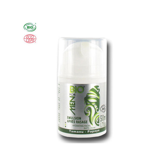 Emulsion apr es rasage r  paratrice Bio Homme 50ml