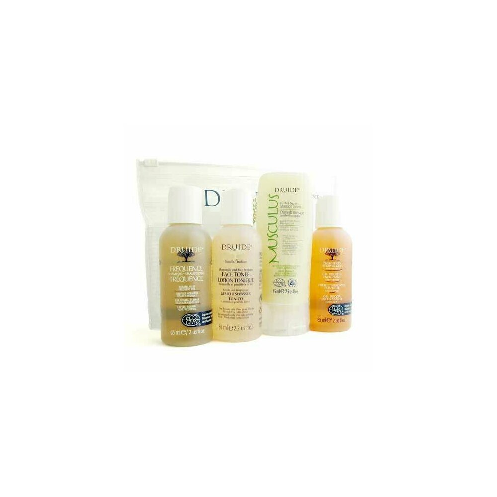 Trousse Format voyage bio pour Monsieur 4 x 65ml