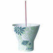 Porte Encens Coupe Flore en porcelaine