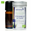 Huile essentielle bio de Citronnelle 10ml