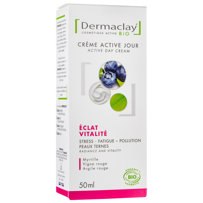 Cr eme active jour bio Eclat Vitalit   Teint terne 50ml