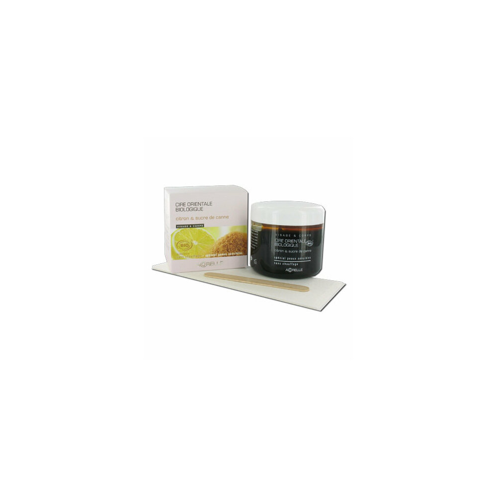 Cire Orientale Bio Citron & Sucre De Canne - Pot De 250ml