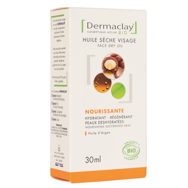 Huile s eche Visage Argan bio Peaux matures 30ml