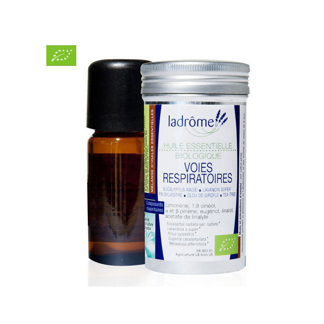 M  lange Huiles essentielles bio Voies respiratoires 10ml