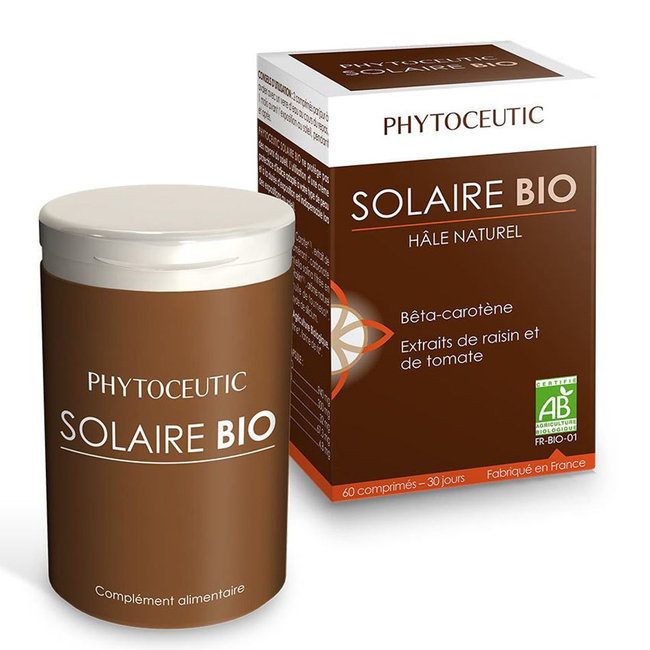 Eclat de Beaut   Solaire Bio - 60 comprim  s