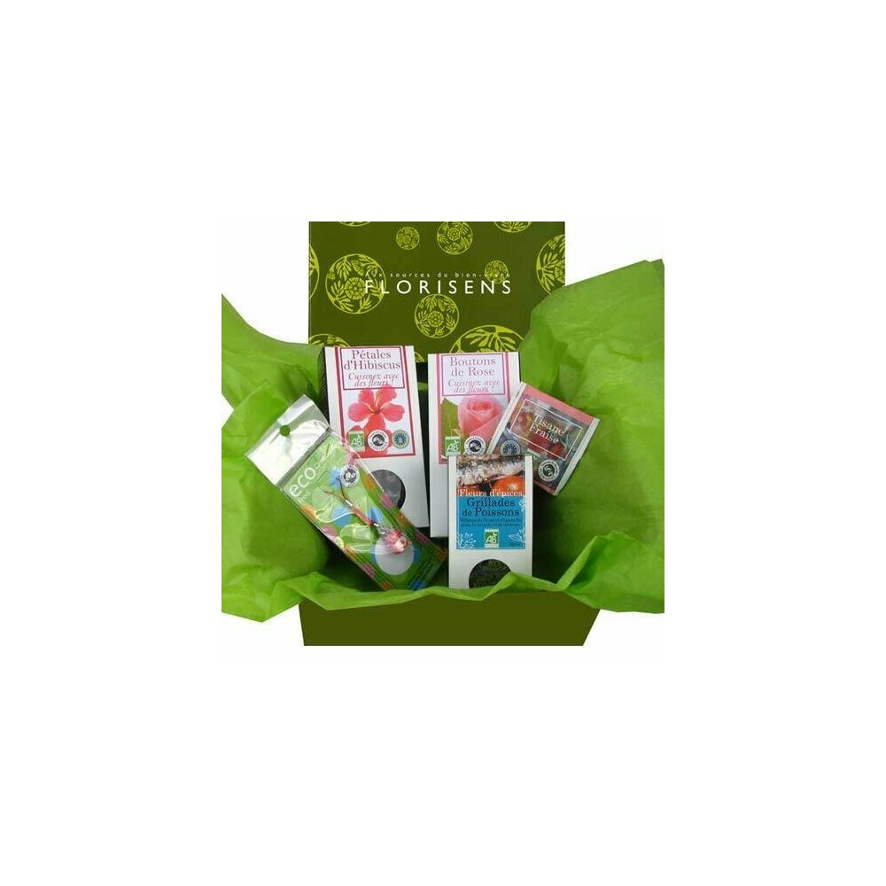Coffret Cadeau ``cuisiner Avec Des Fleurs``