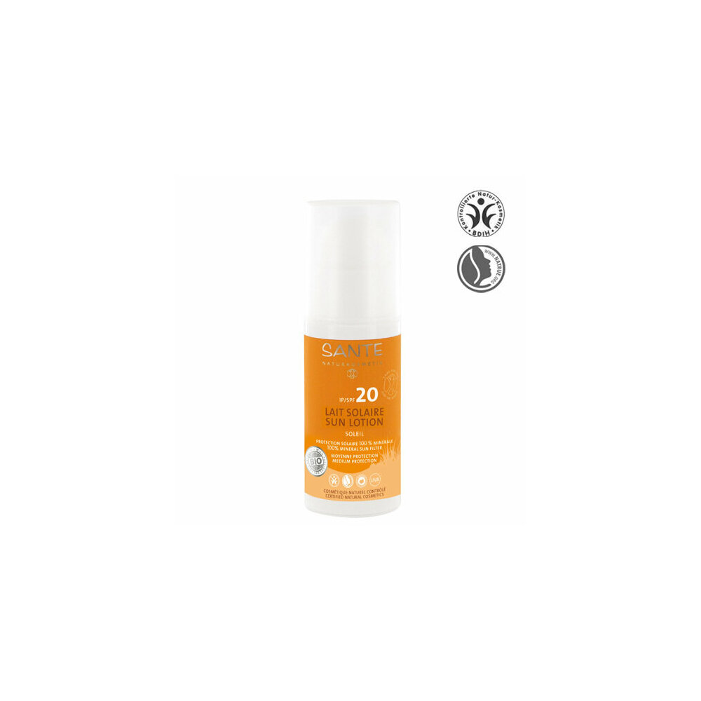 Lait Solaire Bio Ip 20 Soleil Family 100ml