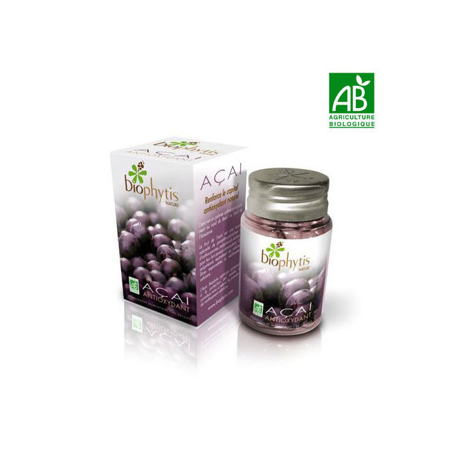 Açai Bio du Brésil Antioxydant - 40 gélules
