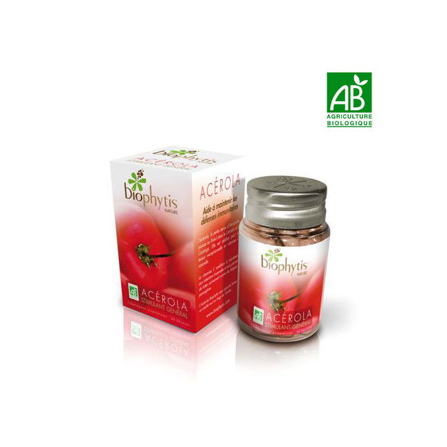 Acérola Bio du Brésil Défenses immunitaires - 60 gélules