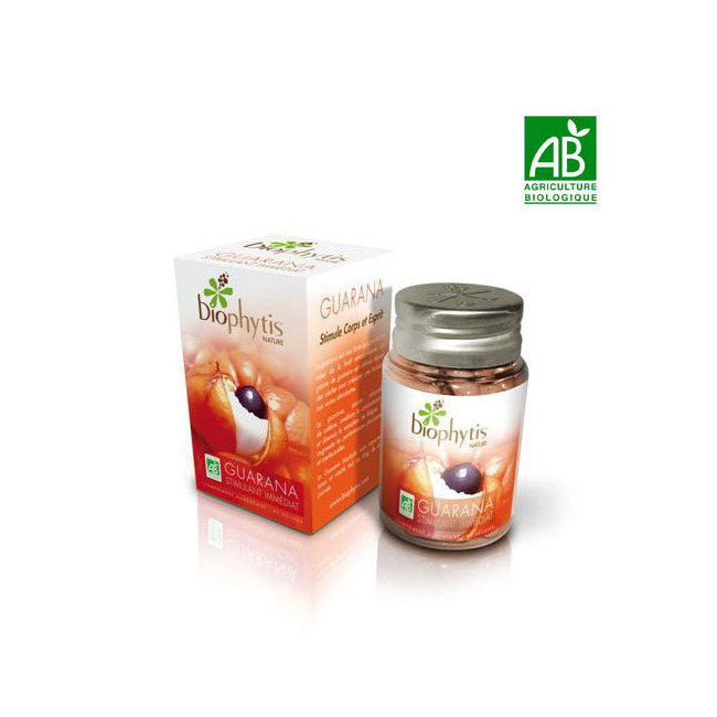 Guarana Bio du Brésil Stimulant - 40 gélules