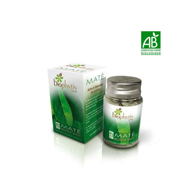 Maté Bio du Brésil Brûleur de graisses - 40 gélules