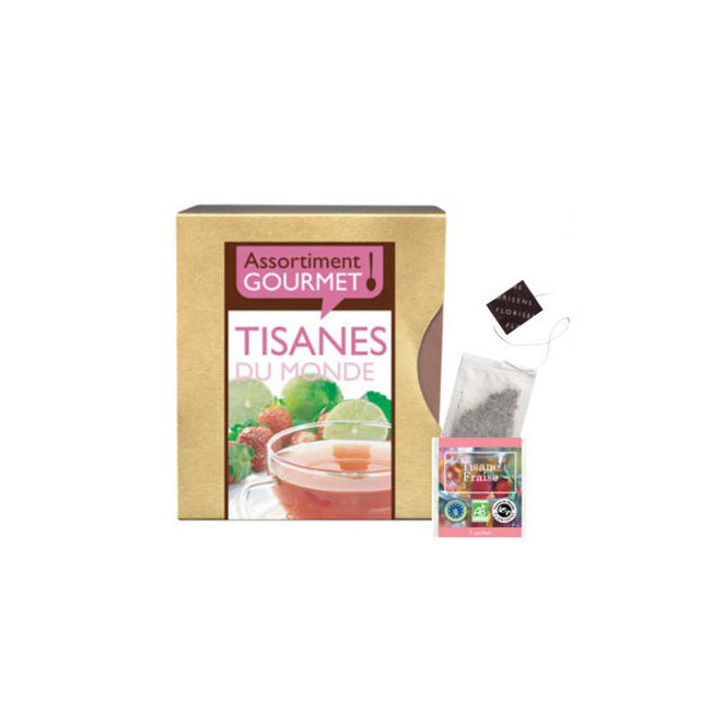 Assortiment Gourmet Tisanes Bio du Monde 30 sachets