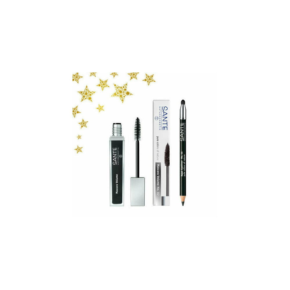 Duo Noir Intense - Mascara Volume + Crayon Kajal Bio