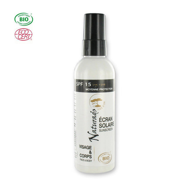 Cr eme solaire bio Indice 15 Protection moyenne 100ml Cr eme solaire bio Indice 15 Protection moyenne 100ml
