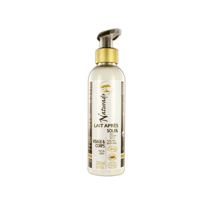 Lait r  parateur bio Apr es soleil Visage & Corps 200ml