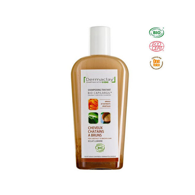 Shampoing Eclat lumi ere pour Cheveux Bruns Bio Capilargil 250ml
