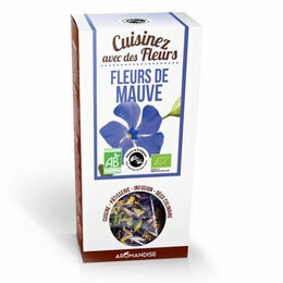 Fleurs &agrave; Croquer Fleurs de Mauve Bio 15g