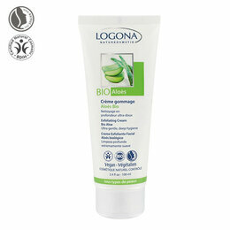 Cr&egrave;me Gommage bio Visage &agrave; l'Aloe Vera 75ml