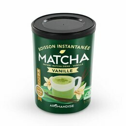 FLO180049 - Latte Matcha Vanille - Boisson instantanée bio 170g 