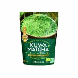 FLO180050 - Kuwa Matcha bio - Poudre de feuilles de murier 50g -  - sans théine 