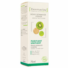 Gommage Visage Bio Purifiant Peaux Mixtes Dermaclay 75ml