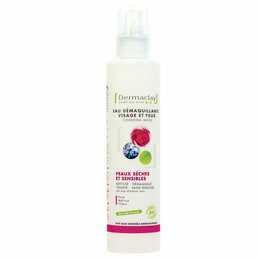 Eau D&eacute;maquillante Bio Peaux S&egrave;ches Dermaclay 200ml