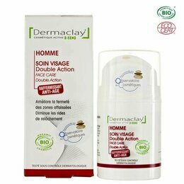 Soin Visage Bio Double Action Derma Homme 50ml