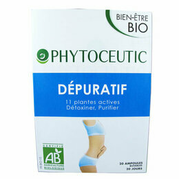 D&eacute;puratif Bio aux 11 plantes actives - 20 ampoules