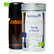 Huile essentielle bio Thym &agrave; Thymol 10ml