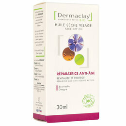 Huile S&egrave;che Visage Bio Onagre Bourrache Anti &acirc;ge 30ml