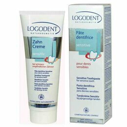 Dentifrice bio Sensitive Dents sensibles Logodent 75ml