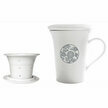 Tisani&egrave;re en porcelaine d'art 0,25L