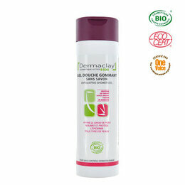 Gel douche Gommant bio sans savon Dermaclay 200ml