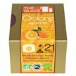 Th&eacute; Glac&eacute; bio - Th&eacute; bleu-vert Oolong aux agrumes Ligne 14 sachets