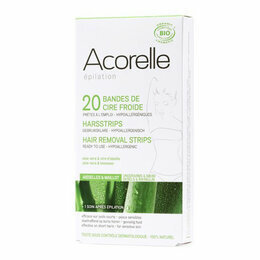 Bandes Cire froide bio Aisselles et Maillot - 20 bandes