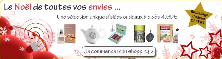Idées cadeaux Noel bio