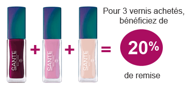 Promo Vernis &agrave; ongles bio - Claire Nature
