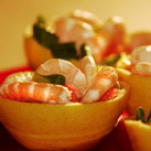 Recette Salade de crevettes aux agrumes - Cristaux d'huiles essentielles bio Florisens