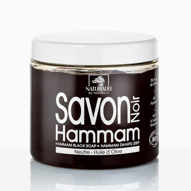 Savon noir bio Hammam à l'huile d'olive 600ml